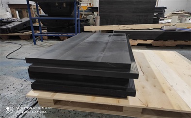 China 10% boron carbide 30% loaded polyethylene radiation shield