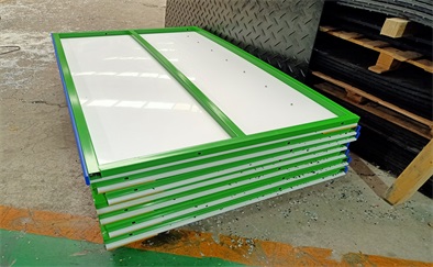 2021 cheap HDPE sheet metal panels shooting ice hockey rink fence board