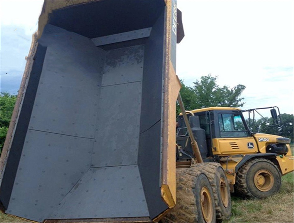 Mining Chute Coal Bunker Truck Liner Industry