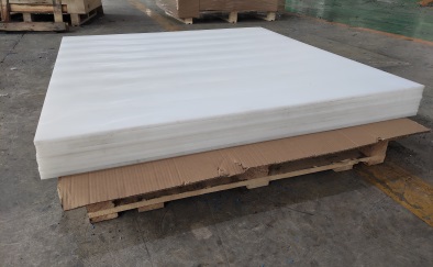 42mm Thickness Natural White Plastic pe1000 Plate/UHMWPE sheet