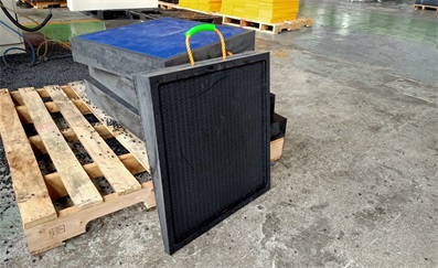 Polyethylene pad is more cost-effective than solid wood pad