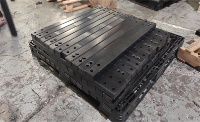 PE Polymer Amphibious Excavator Track Shoes