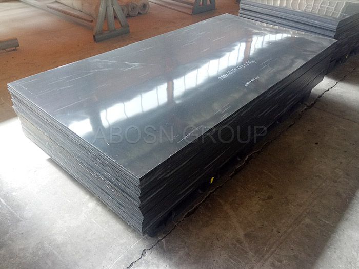 Smooth surface HDPE sheets