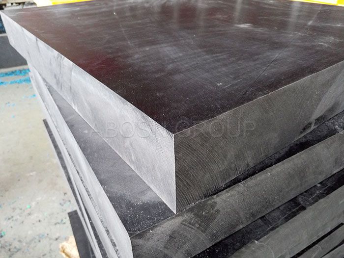 Natural Virgin UHMWPE Sheet with 50mm thickness