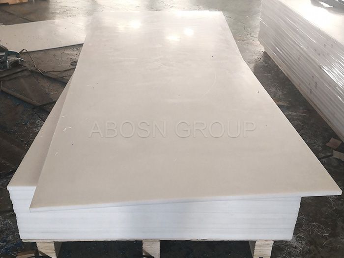 Natural Virgin UHMWPE Sheet with 50mm thickness