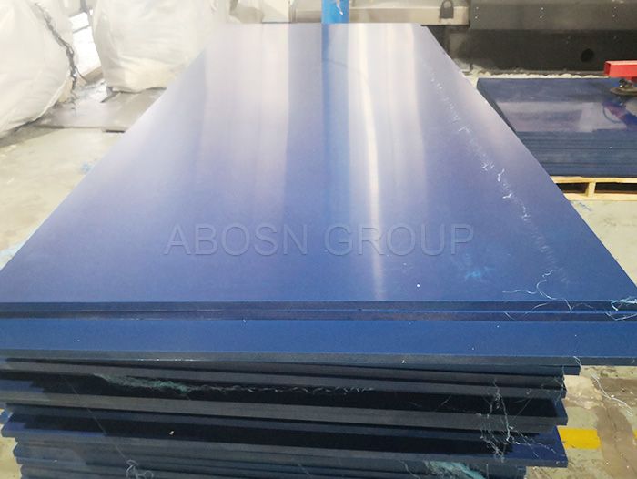 Natural Virgin UHMWPE Sheet with 50mm thickness