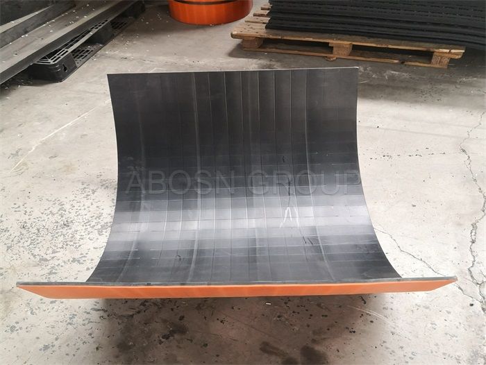 double color bunker uhmwpe liner wear resistance boards