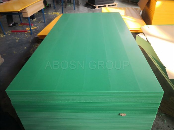PE500 boards plates in green color