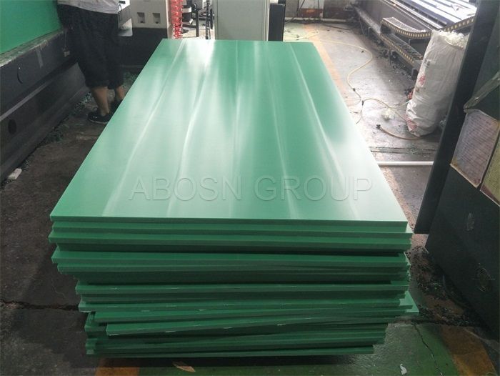 PE500 boards plates in green color
