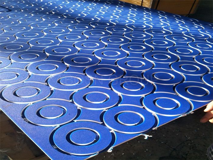 CNC three layered color HDPE Panel Sheet dimensions for Children's playground decorations