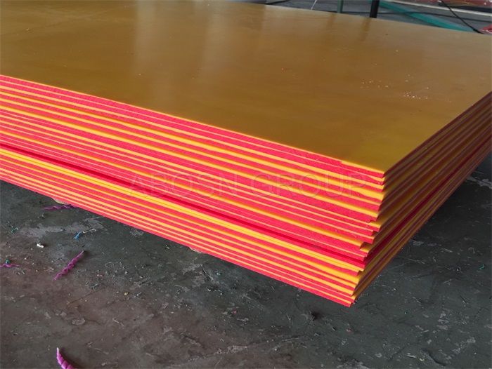 U-Trough double color conveyor liner sheet Uhmw polyethylene lining sheet / PE 1000 truck bed liner