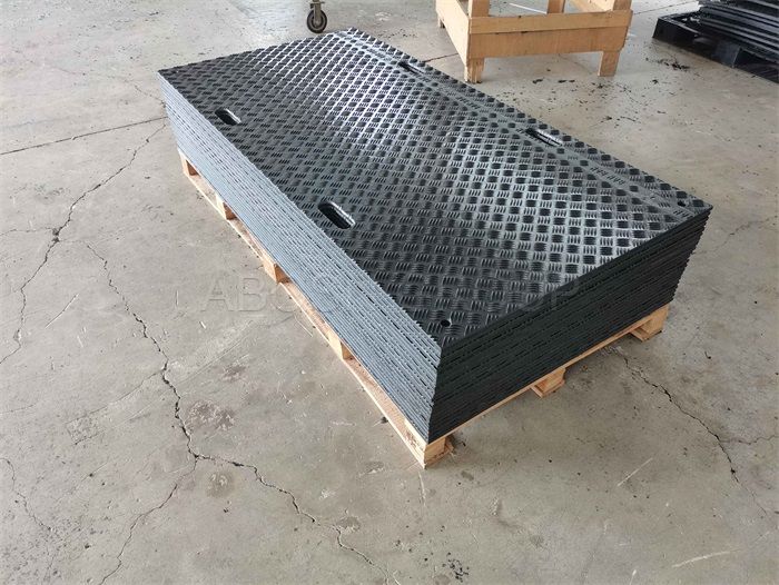 Temporary Grass Protection Carpet/Plastic Road Plate Plastic Tear Drop Plate/Portable Access Mat HDPE, HDPE Good Road Plate