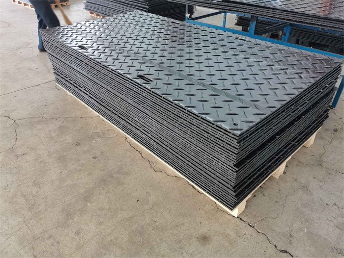 Flame Retardant ground sheet Plastic HDPE construction Fire Retardant road mat