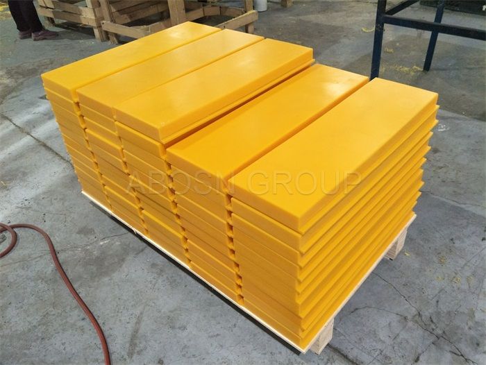 Yellow color uhmwpe strips