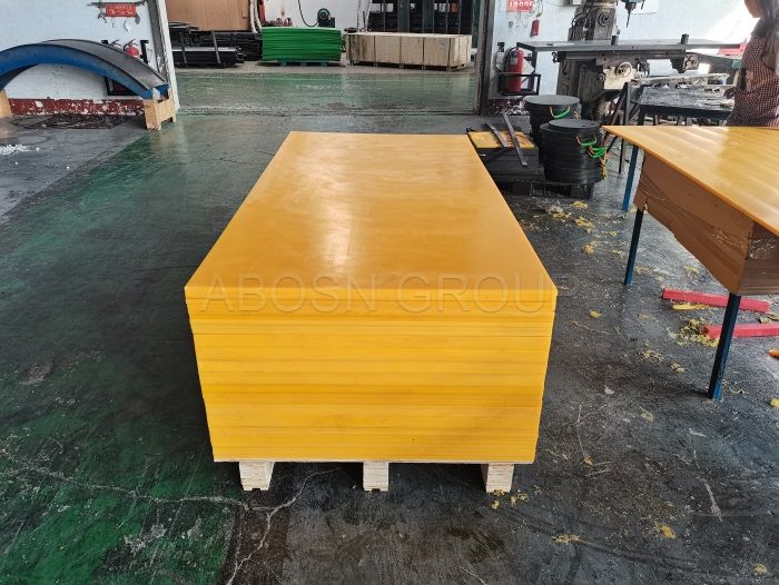 Yellow color uhmwpe strips