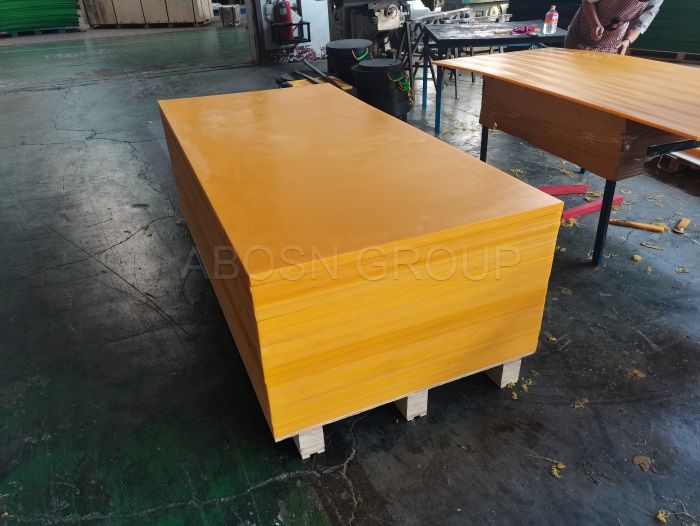 Yellow color uhmwpe strips