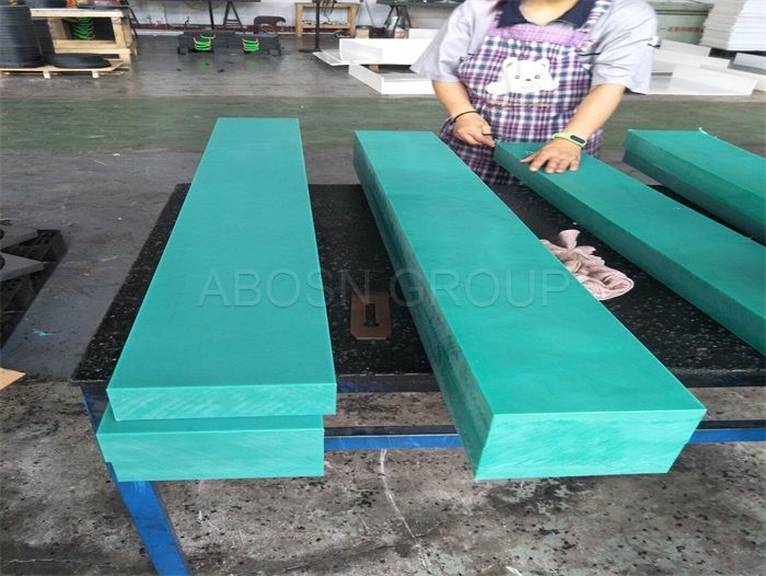 Green color wear resistance UHMWPE strip