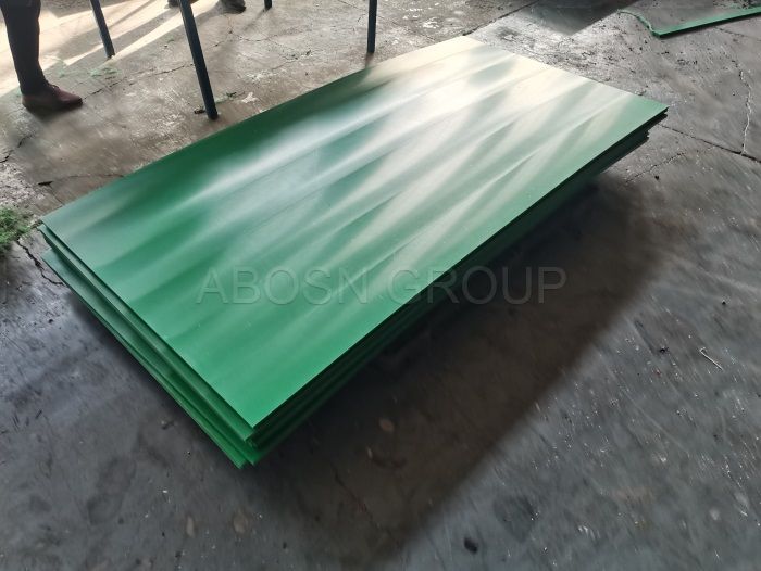 Green color wear resistance UHMWPE strip