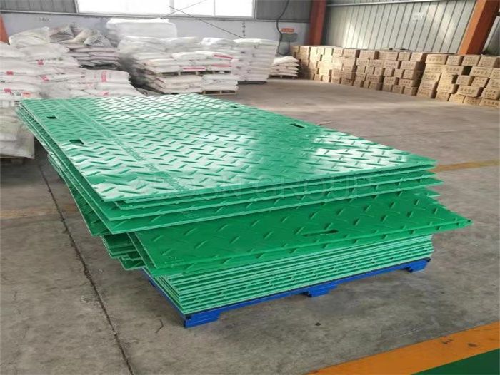 Plastic road plates Composite Mat System protected grass mat