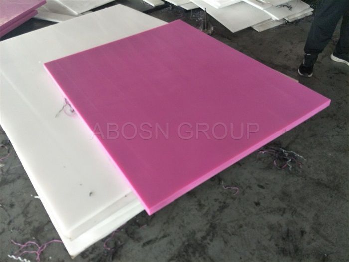 uhmwpe1000 sheets in purple color