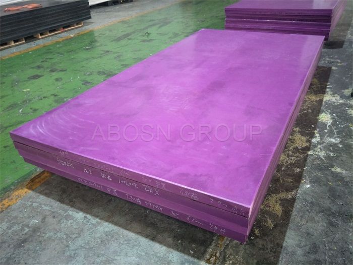 uhmwpe1000 sheets in purple color