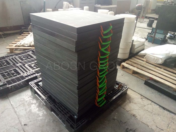 UHMW-PE Crane Mobile outrigger pads outrigger plate