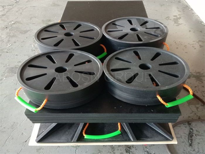 Heavy duty jacking pads