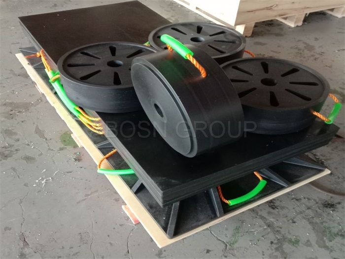Heavy duty jacking pads