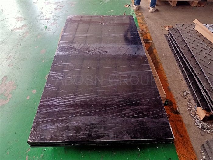 High density polyethylene PE300 grade HDPE Sheet in black color