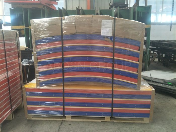 Plastic HDPE ice hockey court barrier dasher board