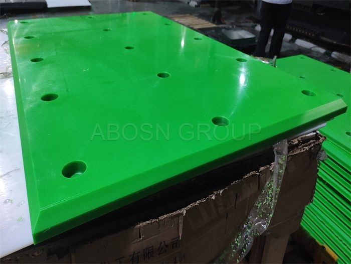 marine rubber fender UHMW-PE facing pad, uhmwpe fender facing pad for marine rubber fender