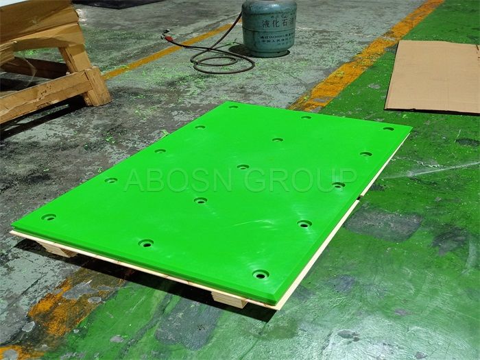 marine rubber fender UHMW-PE facing pad, uhmwpe fender facing pad for marine rubber fender