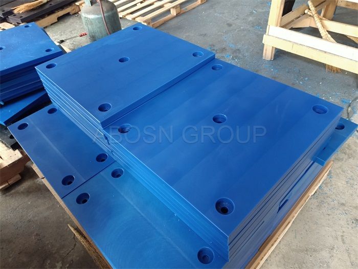 marine facing pad factory ESD UHMW-PE facing pad for dock