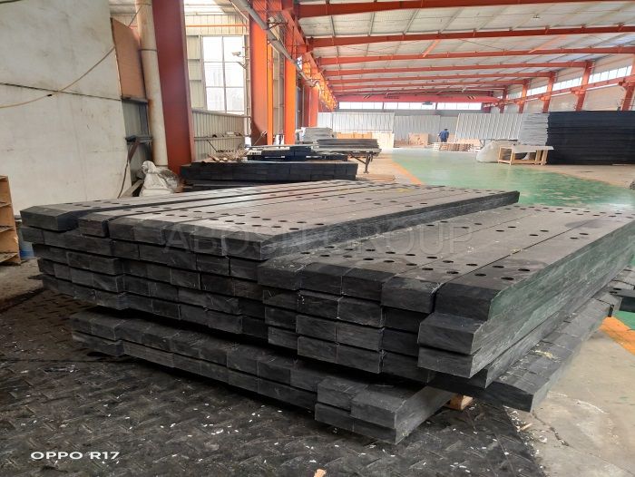 ​amphibious excavator hdpe track pads track shoes UHMWPE track plate​