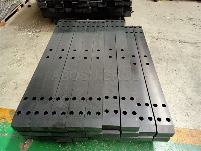 High impact resistant UHMWPE PE polymer amphibious excavator track shoes