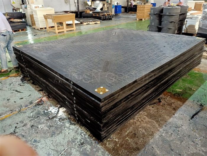 Factory price for uhmwpe access panel construction road mats