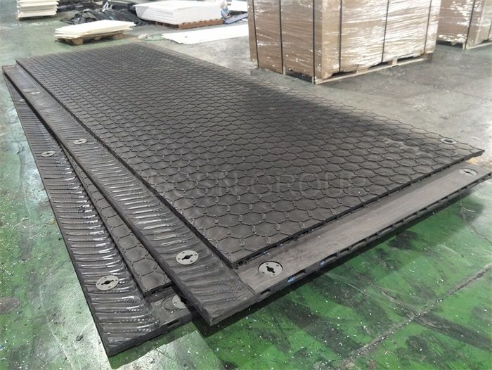 Waterproof plastic rig mats drilling mat with 88mm thickness