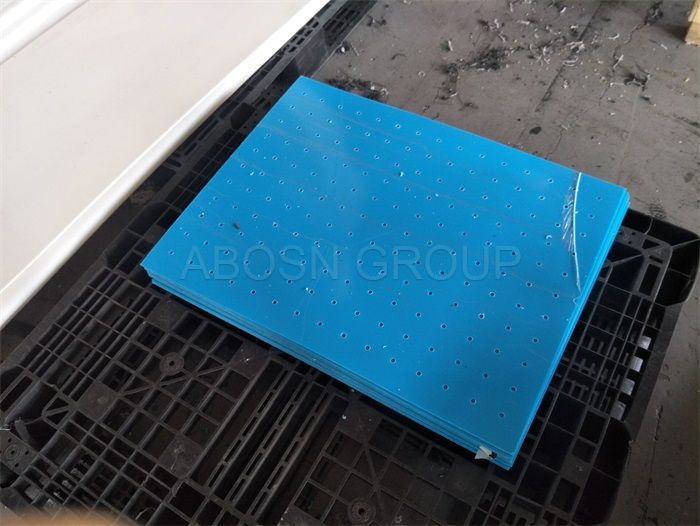 HDPE textured surface boards CNC holes for children's entertainment facilities