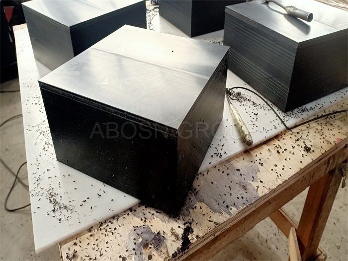 Natural Plastic pe1000 Plate/UHMWPE block with 200mm thick