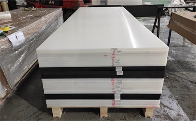 Natural White Plastic pe1000 Plate with 42mm Thickness UHMWPE sheet