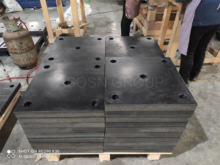 waterproof fender face pads uhmwpe marine fender face pad