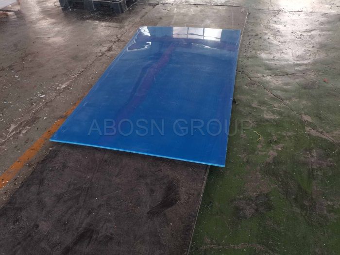 Cheaper High density polyethylene PE300 grade HDPE Sheet in blue color