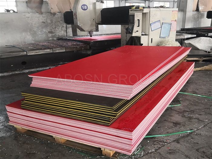 China UV Resistant HDPE Orange Peel Sheet Factory Price