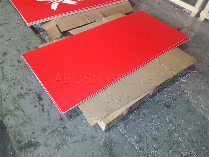 Best Selling Matt Orange Peel Texture HDPE Sheet Three Layers