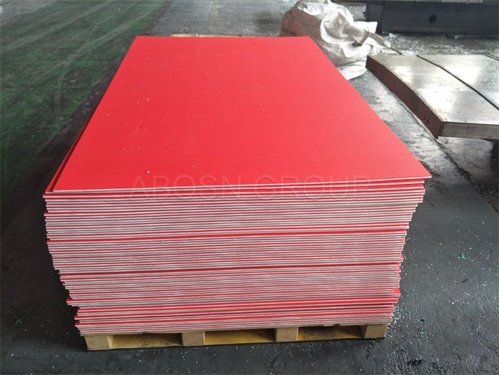 Best Selling Matt Orange Peel Texture HDPE Sheet Three Layers