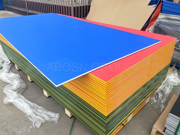 HDPE Blocks Sandwich Colored PE Sheets