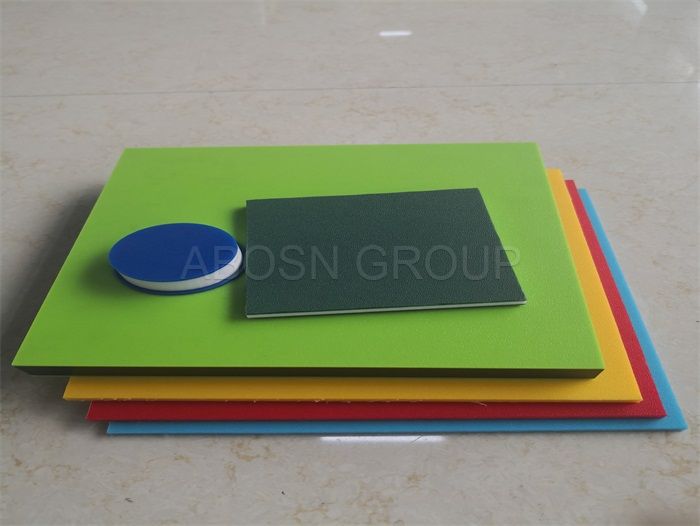 Triple Colored Texture Surface Plastic HDPE Sheet Manufacturer Price