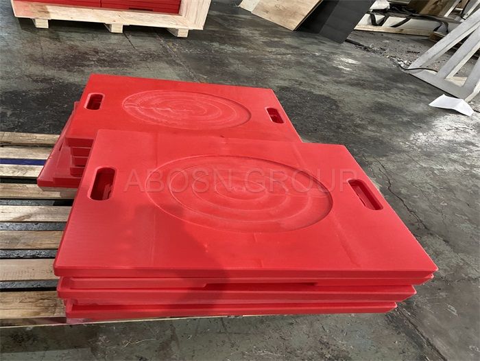Equipment Temporary high quality crane safety tech outrigger pads