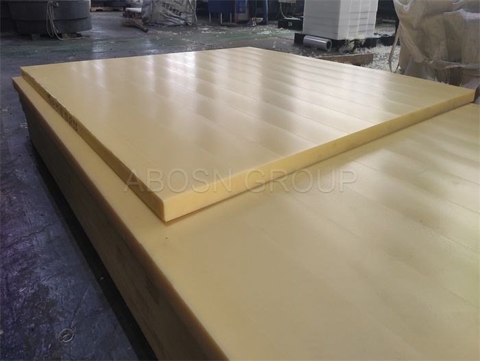 Upe PE 1000 Sheet Blocks Polyethylene Sheet Factory Price In Tan Color