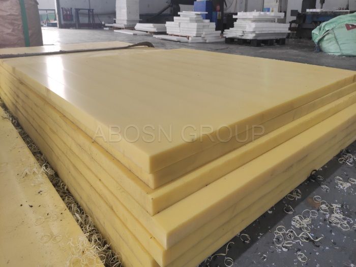 Upe PE 1000 Sheet Blocks Polyethylene Sheet Factory Price In Tan Color